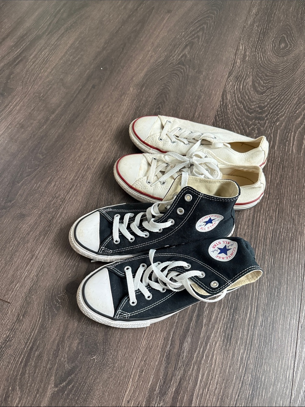 Converse Kids' Chuck Taylor All Star High Top Sneakers - Bundle YOUTH 3